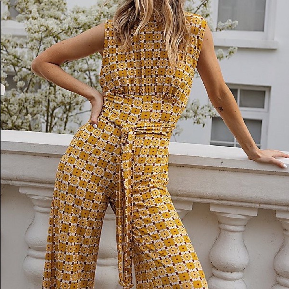 Free people vibe check one piece jumpsuit